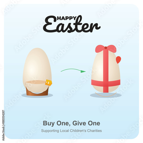 happy easter day design vector illustration