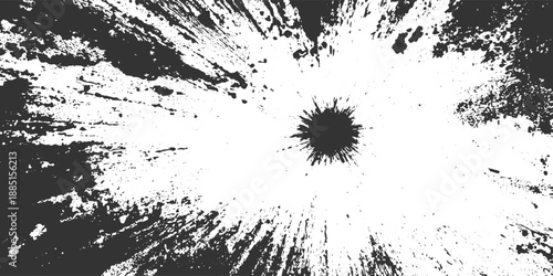 Dynamic Charcoal Burst Explosion with Transparent Background
Abstract radial ink splatter effect for creative design and illustration use.