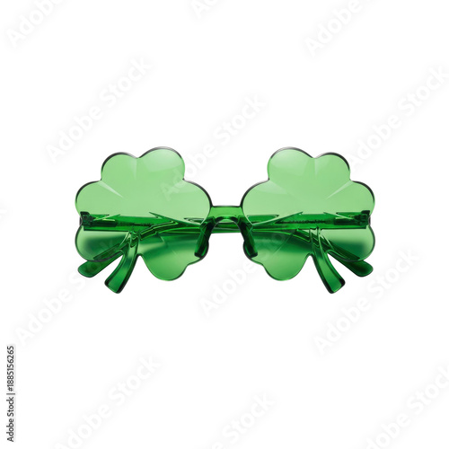 Green Shamrock Sunglasses