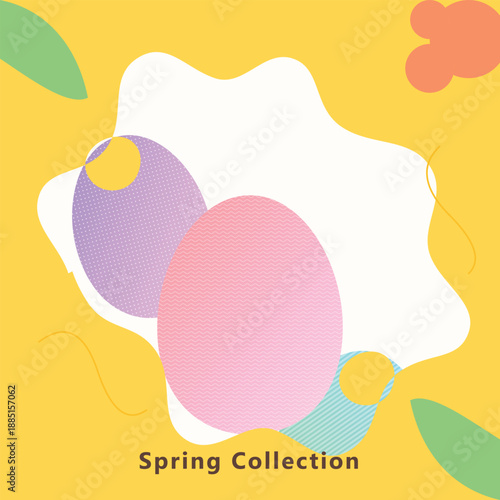 happy easter day design vector illustration