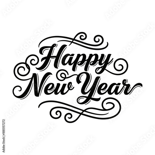 Black and white stylized scuba diver wearing professional diving suit and long fins with underwater bubbles rising to the surface in a clean minimalist vector design for ocean exploration themes.