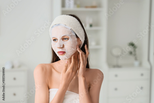 Beautiful young woman with ...