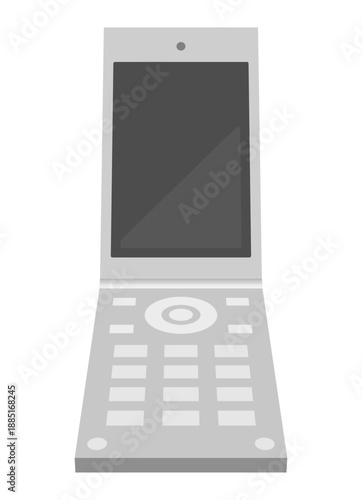 折りたたみ式の携帯電話