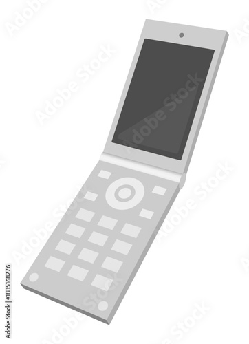 折りたたみ式の携帯電話