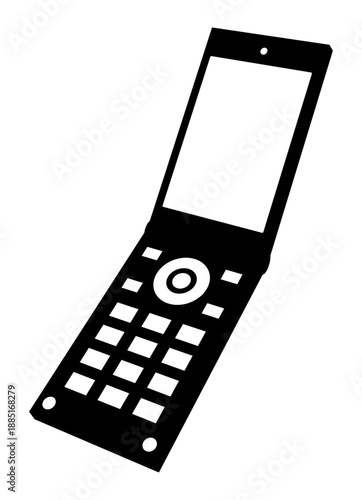 折りたたみ式の携帯電話