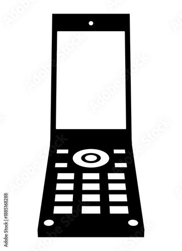 折りたたみ式の携帯電話