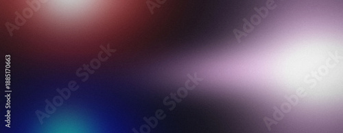 Fotografia Vibrant colorful bokeh lights abstract background.