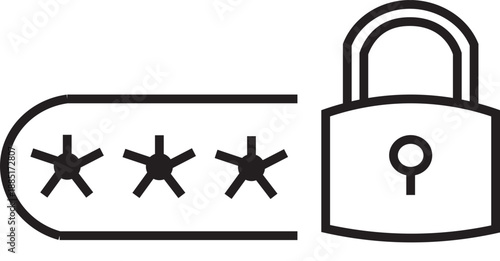 Padlock and key Lock and key icon on white background. lock icon collection set locked icon symbol unlocked sign , security icon . open and closed padlock icon lock icon vector illustration isolated 