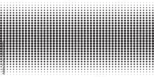 Curved halftone dots gradient pattern background with flowing dotted spots and circular textures designed for modern posters surfaces branding and abstract graphic layouts