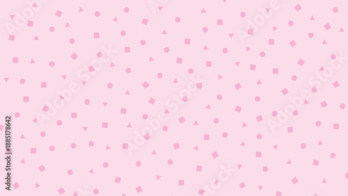 図形のシンプルな背景イラスト