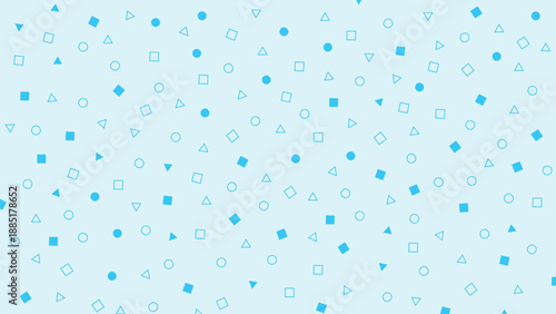 図形のシンプルな背景イラスト