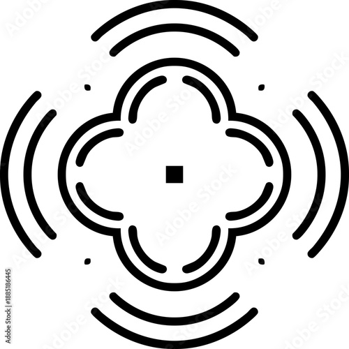 Wireless Signal and Network Icon