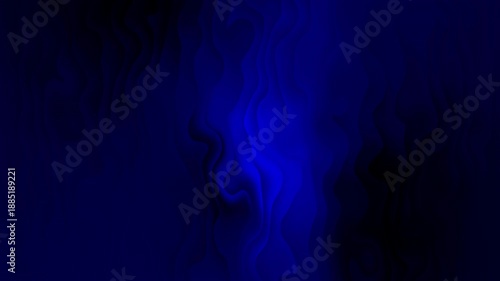 Ripples liquid flow abstract smoky blue color, abstract composition. Fluid background with ripples and waves luxury liquid motion on black screen.