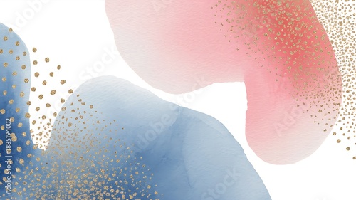 abstract background with blue waves