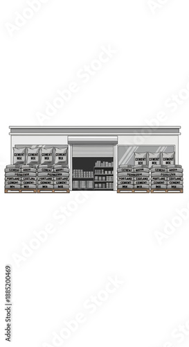 Stone fireplace with mantel and hearth in a neutral colored room.