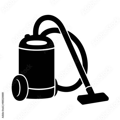 vector illustration of a vacuum cleaner