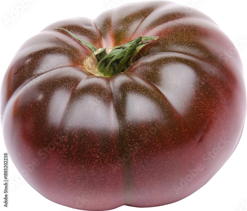Εκτύπωση καμβά Cherokee Purple Tomatoes Isolated On Transparent Background