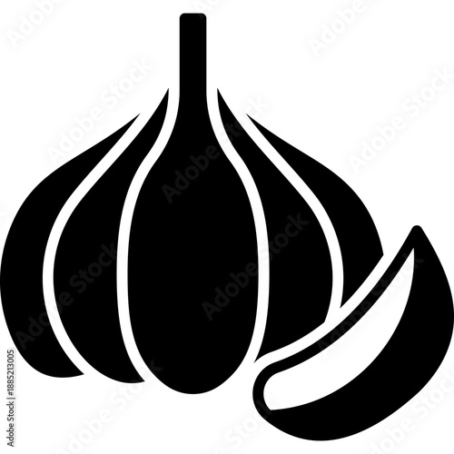 Garlic Solid Icon