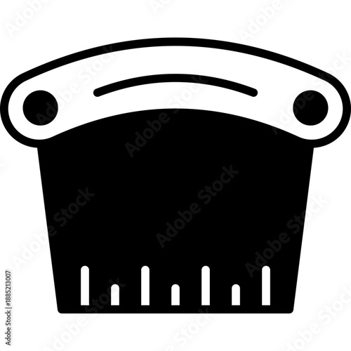 Dough Scrapper Solid Icon