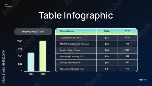Table Infographic