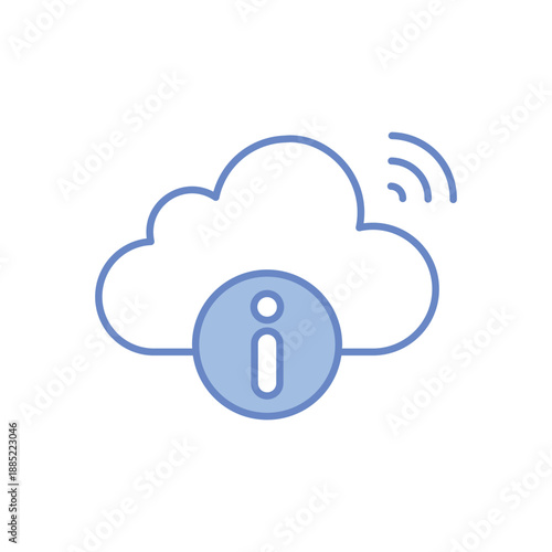 Cloud Computing vector icon