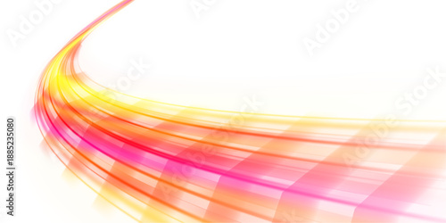 Red motion track radiates energy, speed, and dramatic flow. PNG