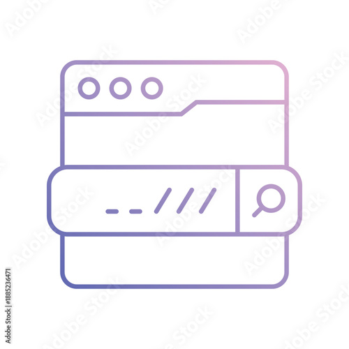 Search Engine vector icon