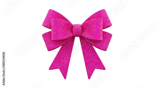 Sparkly Pink Bow