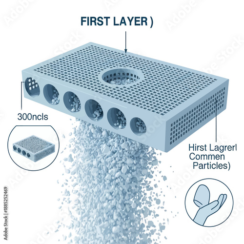 Microfluidic Chip with Particles and Cells.