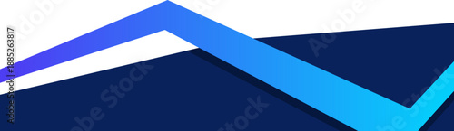 Blue Modern Business Footer