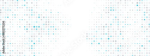 Clinical geometric texture featuring cross symbols on white backdrop. Modern healthcare template with minimal design elements for medical banners and science concepts.