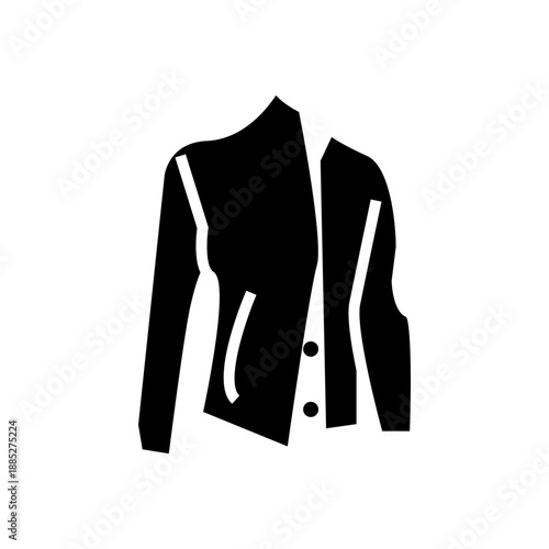 black and white sweater clothes