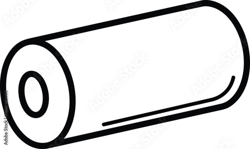 Healthcare medical cylinder oxygen tank illustration