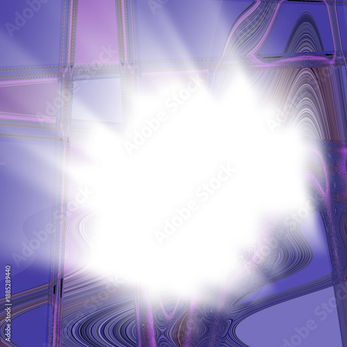 An abstract wavy gradient blur burst overlay background border vignette design element.