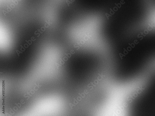 Monochrome abstract gradient texture with vintage film noise.