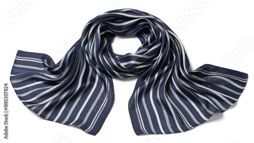 Striped Scarf Fashion Accessory Clothing Wrapped.