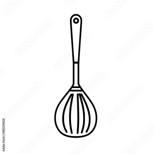 Whisk Kitchen: Necessity Every Chef | Clean, isolated vector art for creative projects.