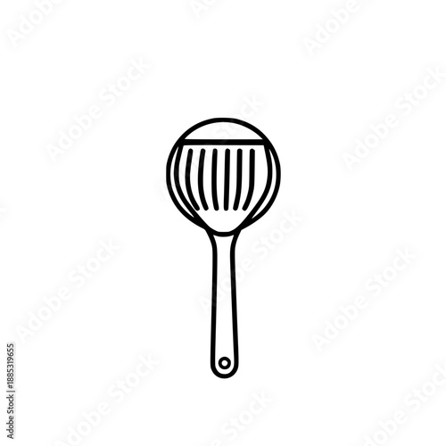 Muse Culinary Art: Whisk, Pan, Palette - Trinity Taste | Clean, isolated vector art for creative projects.