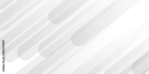 Modern Abstract white background design with layers of textured white transparent material in triangle and squares shapes. White overlap technology concept geometric line vector background.