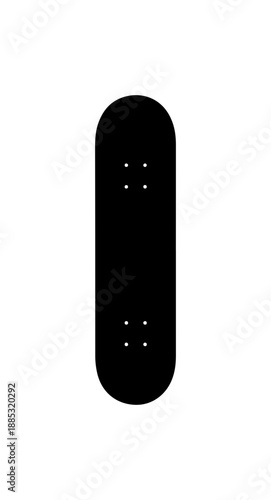 Minimalist Skateboard Design