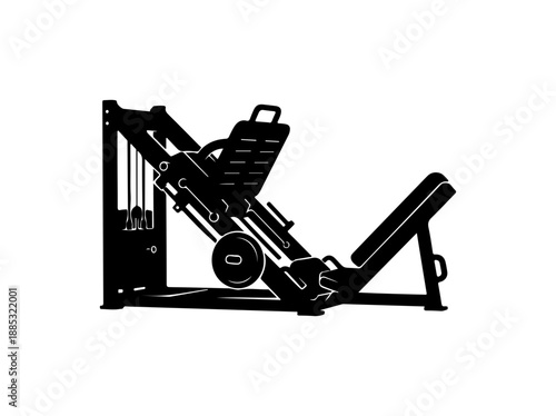 Leg Press Machine in Gym Equipment