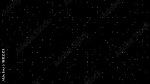 Flickering Radial Shapes. Background Video.