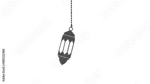 Hanging lantern animation inspired by Islamic and Ramadan celebrations. Soft moving lantern decorations suitable for Eid Mubarak greetings religious events festive backgrounds social media 
