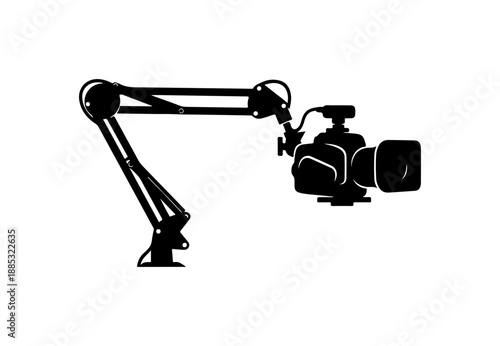 Microphone Arm with Shock Mount and Pop Filter