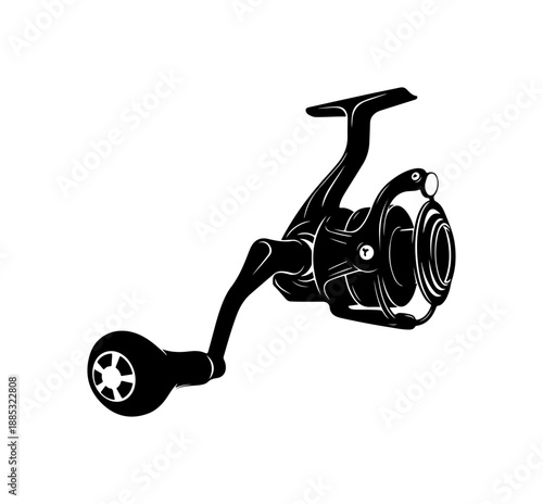 Fishing Reel with Handle and Spool