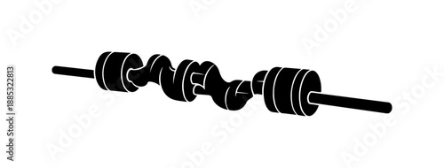 Barbell Weight Set Illustration