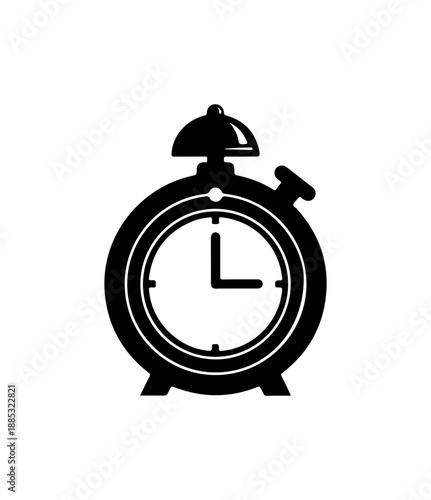 Classic Alarm Clock Icon Design