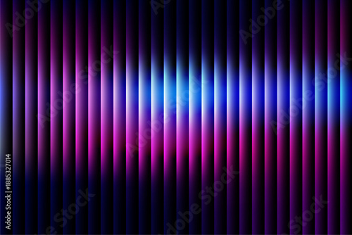 Vibrant abstract digital art with glowing neon stripes in a futuristic environment viewed from a straight-on perspective showcasing 108.ai reference
