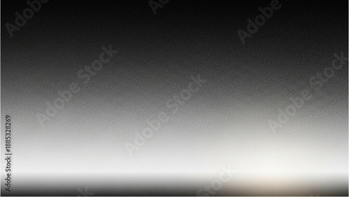 A serene landscape with hills, sky, and clouds viewed from a distant horizon with a gradient effect