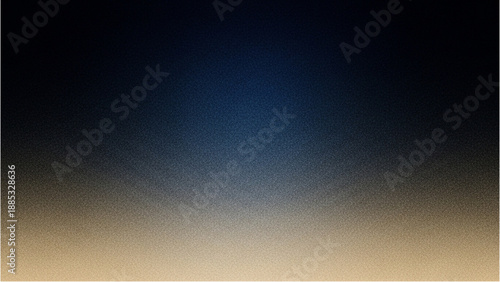 Gradual transition from dark blue to light brown gradient background viewed from directly above